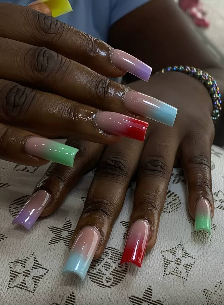 Ombre Acrylics